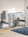 Pemberton Mid Sleeper Bed – Dove Grey - Luminex FurnitureMid SleepersPLU101