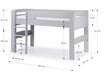 Pemberton Mid Sleeper Bed – Dove Grey - Luminex FurnitureMid SleepersPLU101