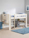 Pemberton Mid Sleeper Bed – Stone White - Luminex FurnitureMid SleepersPLU001