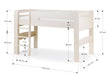 Pemberton Mid Sleeper Bed – Stone White - Luminex FurnitureMid SleepersPLU001