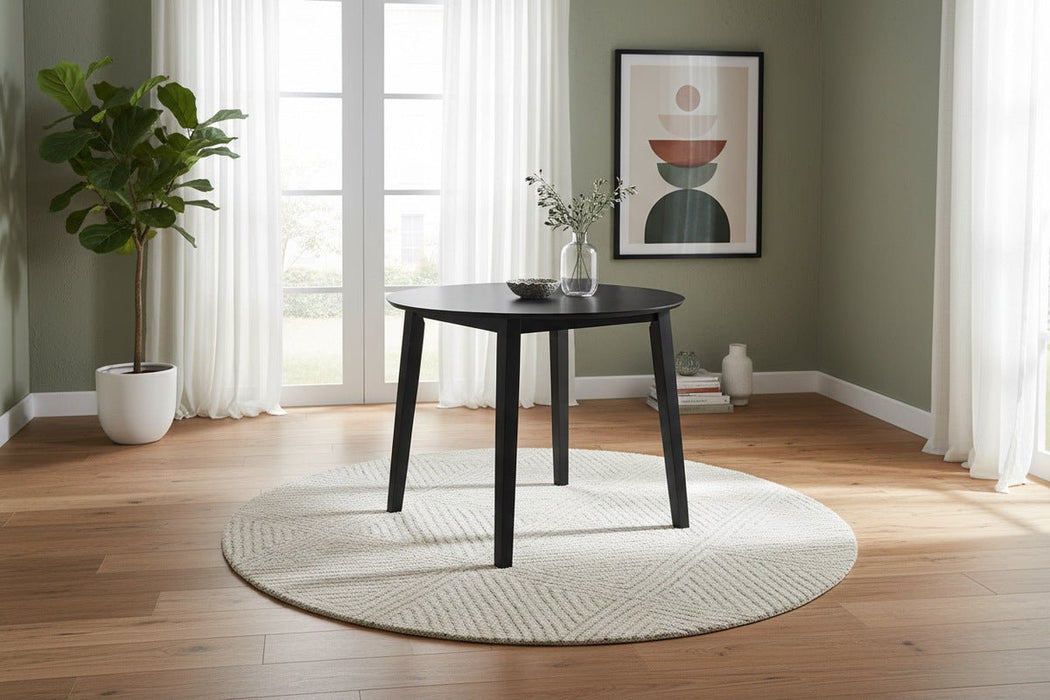 Penelope Black Dropleaf Table - Luminex FurnitureDining TableCOA201