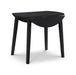Penelope Black Dropleaf Table - Luminex FurnitureDining TableCOA201