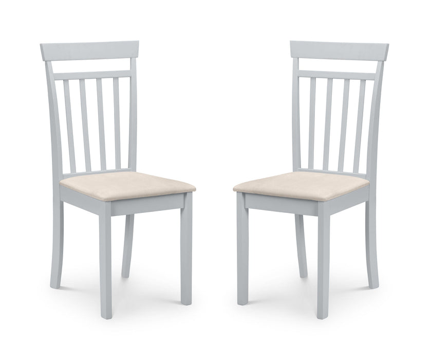 Penelope Grey Dropleaf Table and 4 Grey Penelope Chairs - Luminex FurnitureDining SetCOA104