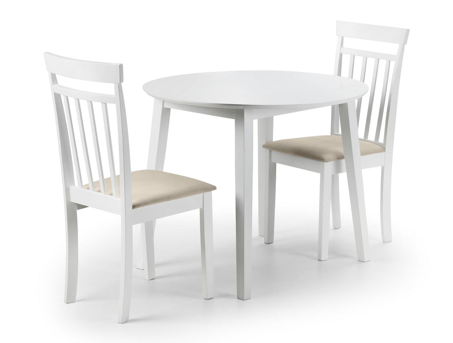 Penelope White Dropleaf Table - Luminex FurnitureDining TableCOA001