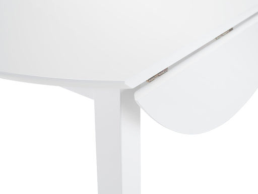 Penelope White Dropleaf Table - Luminex FurnitureDining TableCOA001