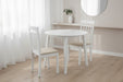 Penelope White Dropleaf Table - Luminex FurnitureDining TableCOA001