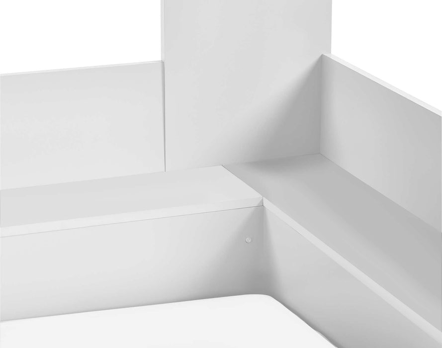 Polar Star Bunk Bed – All White Kids’ Bunk - Luminex FurnitureBunk BedPAR201