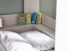 Polar Star Bunk Bed – Taupe & White Kids’ Bunk - Luminex FurnitureBunk BedPAR202