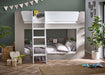 Polar Star Bunk Bed – Taupe & White Kids’ Bunk - Luminex FurnitureBunk BedPAR202