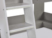 Polar Star Bunk Bed – Taupe & White Kids’ Bunk - Luminex FurnitureBunk BedPAR202