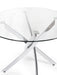 Portia Round Glass Dining Table - Luminex FurnitureDining TableAND101