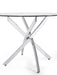 Portia Round Glass Dining Table - Luminex FurnitureDining TableAND101