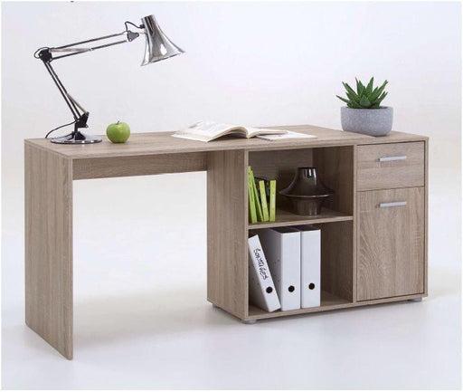 Ravello Oak Effect Flexi Corner Desk - Luminex FurnitureDesk2561