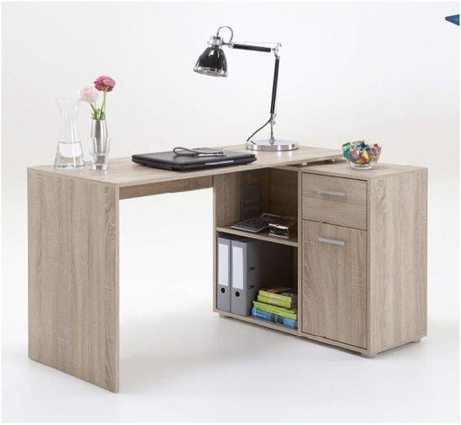 Ravello Oak Effect Flexi Corner Desk - Luminex FurnitureDesk2561