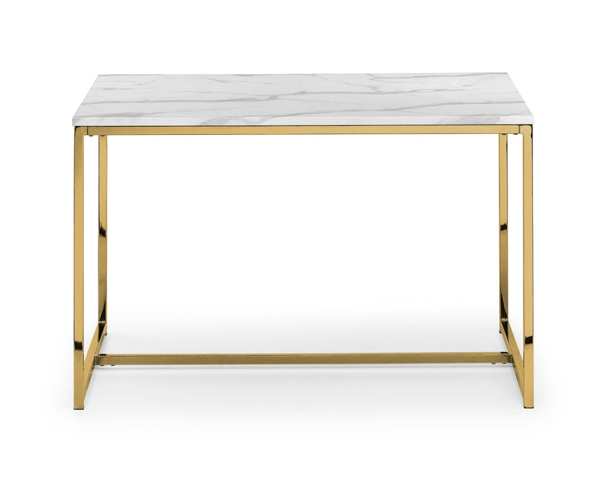 Renata Dining Table - Gold - Luminex FurnitureDining TableSCA503