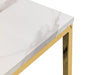 Renata Dining Table - Gold - Luminex FurnitureDining TableSCA503