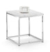 Renata White Marble Top Lamp Table - Luminex FurnitureLamp TableSCA102