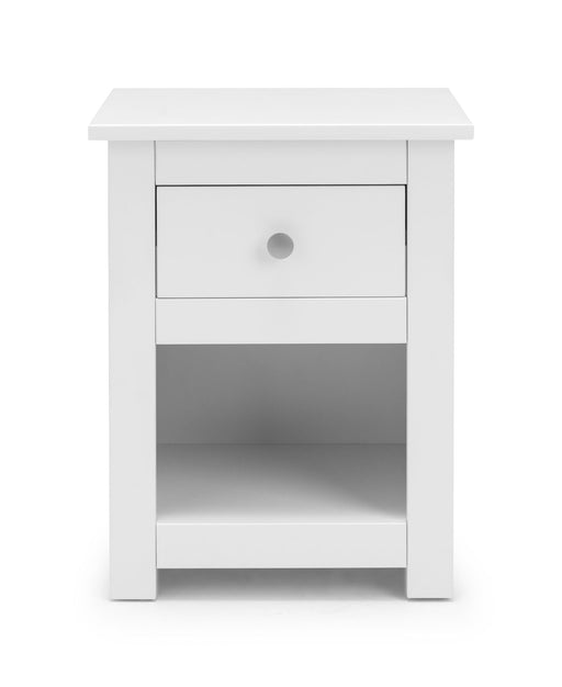 Rocco 1 Drawer Bedside in Surf White - Luminex FurnitureBedside TableRAD001