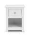 Rocco 1 Drawer Bedside in Surf White - Luminex FurnitureBedside TableRAD001
