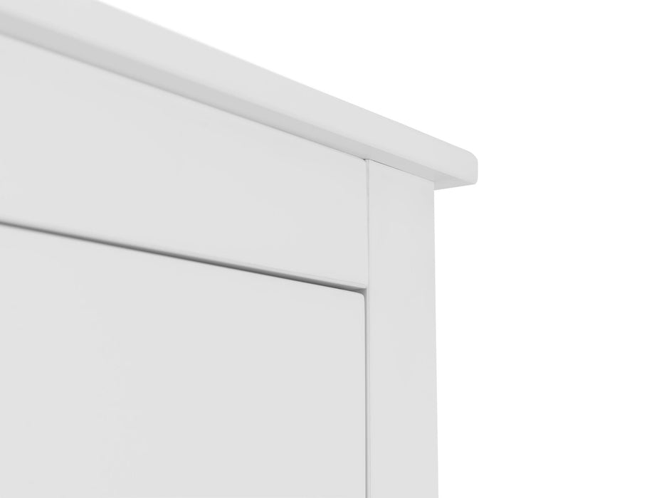 Rocco 2 Door 1 Drawer Wardrobe in Surf White - Luminex FurnitureWardrobeRAD004