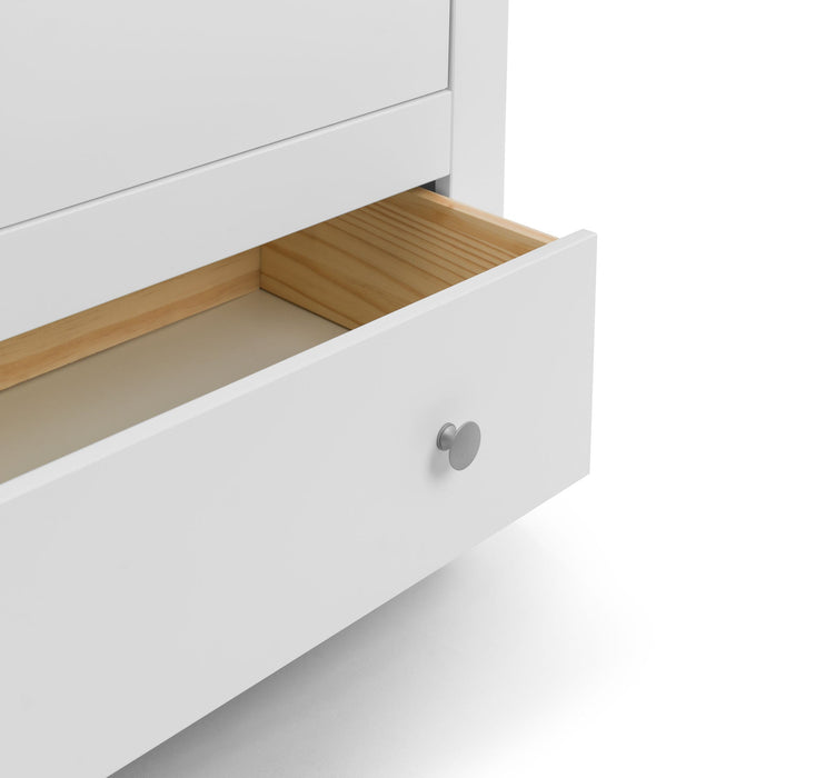 Rocco 2 Door 1 Drawer Wardrobe in Surf White - Luminex FurnitureWardrobeRAD004