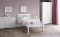 Rocco 2 Door 1 Drawer Wardrobe in Surf White - Luminex FurnitureWardrobeRAD004