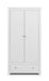 Rocco 2 Door 1 Drawer Wardrobe in Surf White - Luminex FurnitureWardrobeRAD004