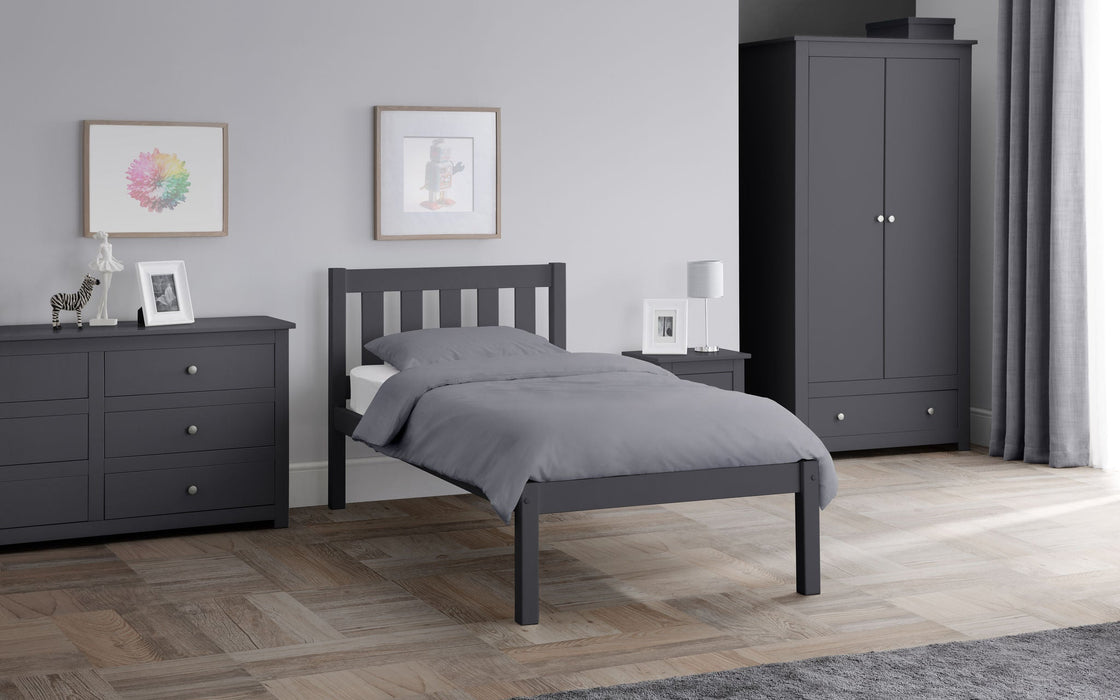 Rocco 6 Drawer Chest - Anthracite - Luminex FurnitureChest of drawersRAD103