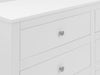 Rocco 6 Drawer Chest - Surf White - Luminex FurnitureChest of drawersRAD003