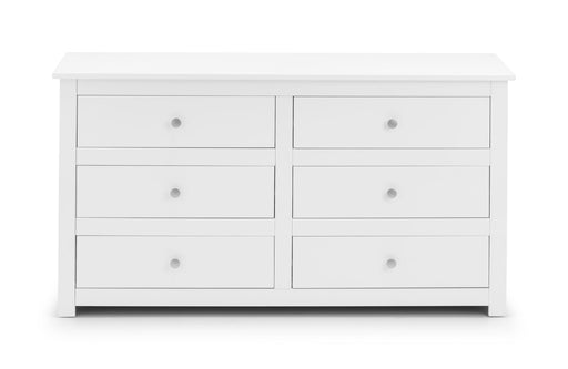 Rocco 6 Drawer Chest - Surf White - Luminex FurnitureChest of drawersRAD003