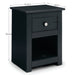 Rocco Bedside - Anthracite - Luminex FurnitureBedside TableRAD101