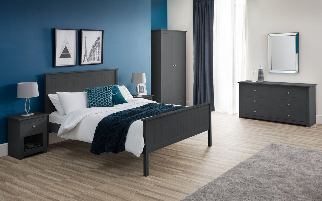 Rocco Bedside - Anthracite - Luminex FurnitureBedside TableRAD101