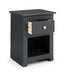 Rocco Bedside - Anthracite - Luminex FurnitureBedside TableRAD101