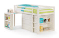 Rockley Sleep Station Bed with Storage – Stone White - Luminex FurnitureMid SleepersROX101