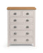 Rosalind 4+2 Drawer Chest in Elephant Grey - Luminex FurnitureChest of drawersRIC302