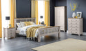 Rosalind 4+2 Drawer Chest in Elephant Grey - Luminex FurnitureChest of drawersRIC302