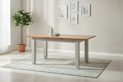Rosalind Extending Dining Table - Elephant Grey/Pale Oak - Luminex FurnitureDining TableRIC201