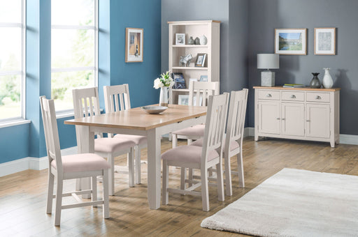 Rosalind Extending Dining Table - Elephant Grey/Pale Oak - Luminex FurnitureDining TableRIC201