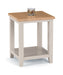 Rosalind Lamp Table in Elephant Grey and Pale Oak - Luminex FurnitureLamp TableRIC204