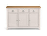 Rosalind Sideboard - Elephant Grey/Pale Oak - Luminex FurnitureSideboardRIC208