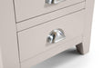 Rosalind White Oak Twin Pedestal Dressing Table - Luminex FurnitureDressing TableRIC306