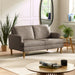 Rustica Compact 2 Seater Sofa – Coyote Grey - Luminex FurnitureSofasDAI002