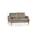 Rustica Compact 2 Seater Sofa – Coyote Grey - Luminex FurnitureSofasDAI002