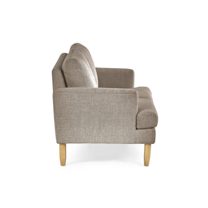 Rustica Compact 2 Seater Sofa – Coyote Grey - Luminex FurnitureSofasDAI002