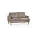 Rustica Compact 2 Seater Sofa – Coyote Grey - Luminex FurnitureSofasDAI002
