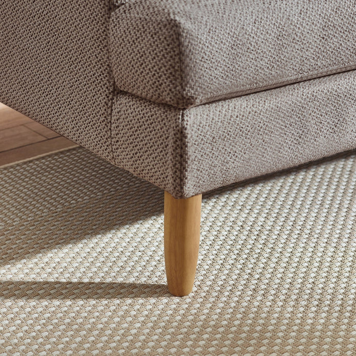 Rustica Compact 2 Seater Sofa – Coyote Grey - Luminex FurnitureSofasDAI002