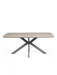 Sabrina Taupe Rectangular Dining Table - Luminex FurnitureDining TableNOA001