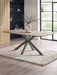 Sabrina Taupe Rectangular Dining Table - Luminex FurnitureDining TableNOA001