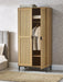 Sansa 2 Door Wardrobe - Luminex FurnitureWardrobeSIA004
