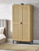 Sansa 2 Door Wardrobe - Luminex FurnitureWardrobeSIA004